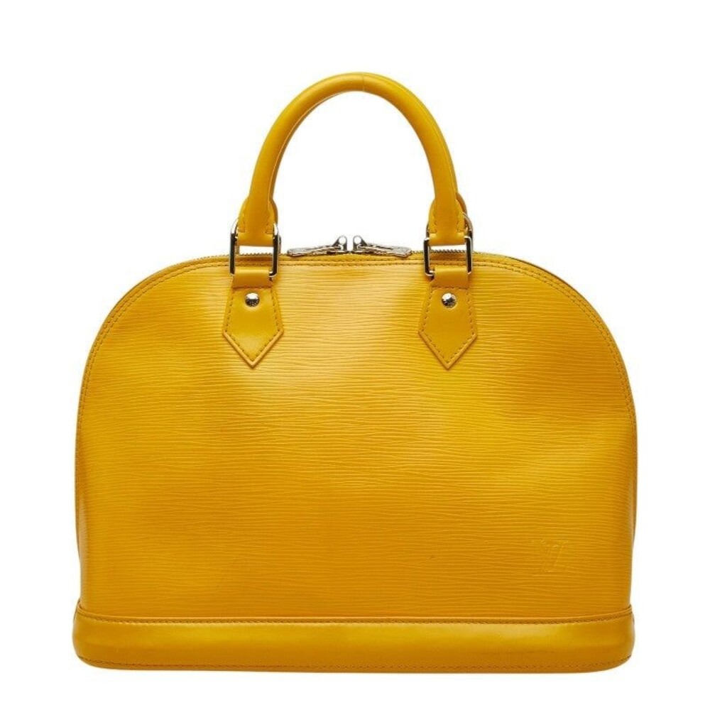 Louis Vuitton Epi Leather Alma PM Handbag Mimosa Yellow